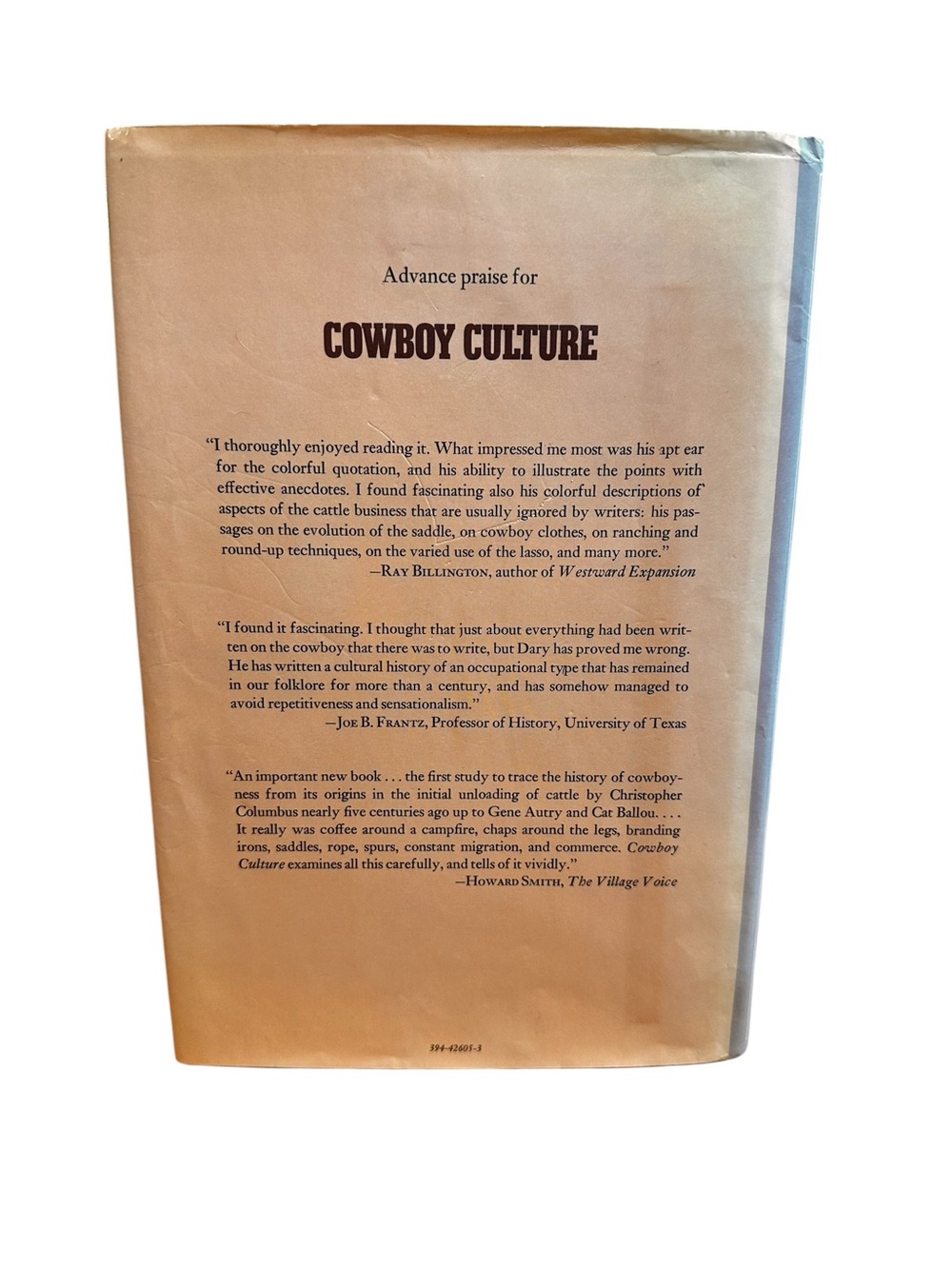 Cowboy Culture : A Saga of Five Centuries by David Dary -5 centuries of cowboy - Picture 3 of 9